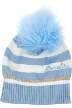 MONNALISA Gorro de rayas con pompón