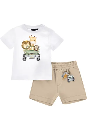 MONNALISA Conjunto de punto con diseño de safari