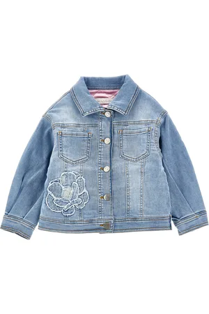 MONNALISA Chaqueta vaquera bordada