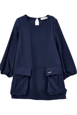 MONNALISA Vestido cargo de raso sofisticado