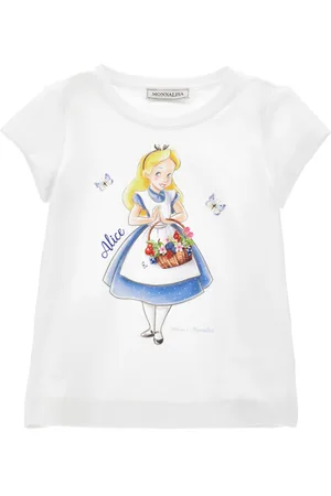 MONNALISA Camiseta de punto con estampado Alice
