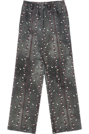 MONNALISA Pantalón palazzo con flores