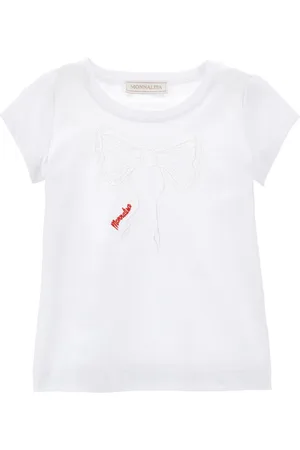 MONNALISA Camiseta de encaje con lazo