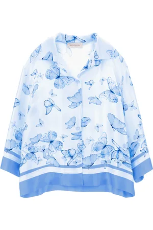 MONNALISA Camisa raso mariposa