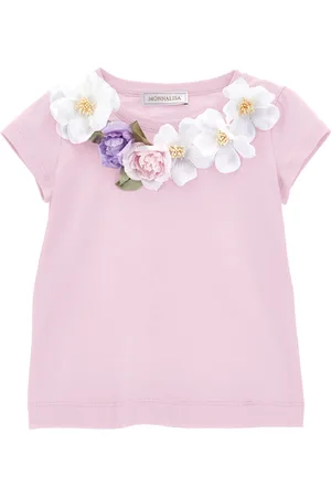 MONNALISA Camiseta de punto con flores