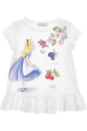 MONNALISA Camiseta maxi Alice con gala