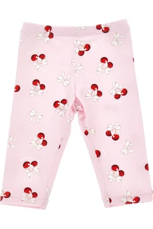 MONNALISA Leggings de punto con cerezas