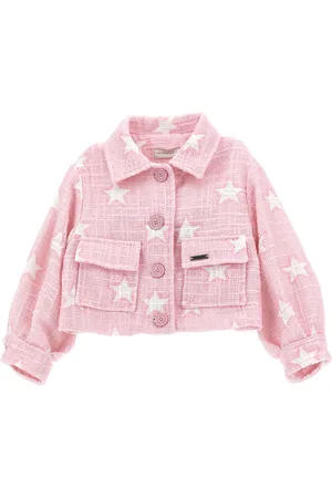 MONNALISA Chaqueta corta de bouclé estrella