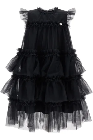 MONNALISA Vestido de tul con volantes