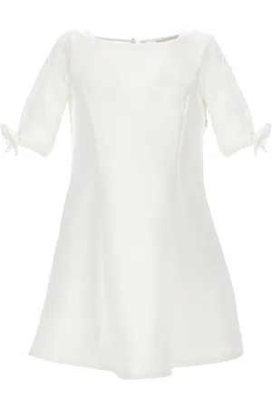 MONNALISA Vestido de crepé y encaje