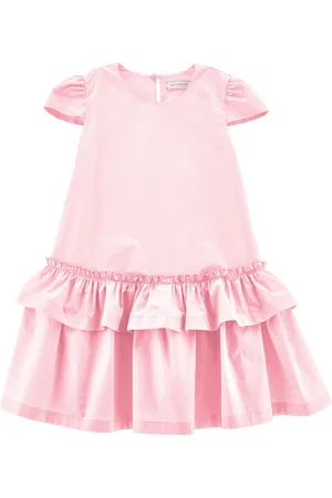 MONNALISA Vestido popelina con volantes
