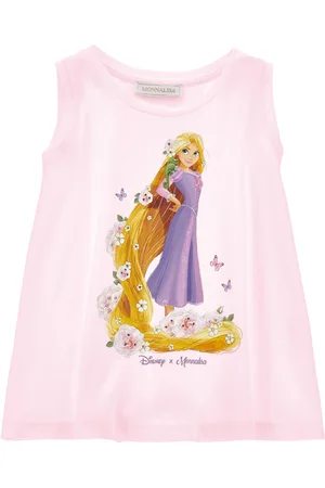 MONNALISA Camiseta larga sin mangas de Rapunzel