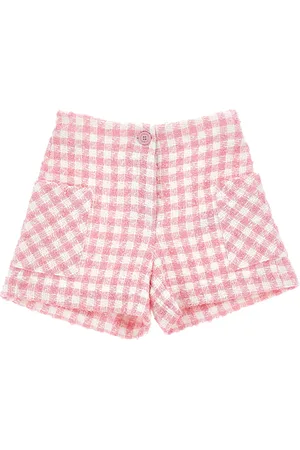 MONNALISA Pantalón corto de pata de gallo