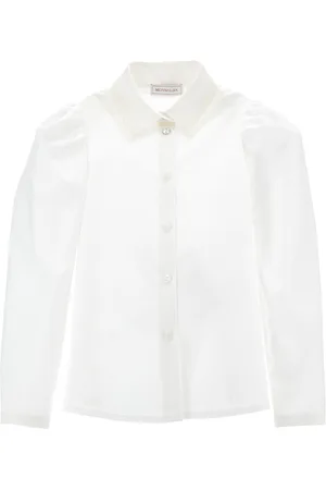 MONNALISA Camisa de algodón con volantes