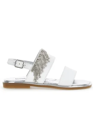 MONNALISA Sandalias con cadena de strass