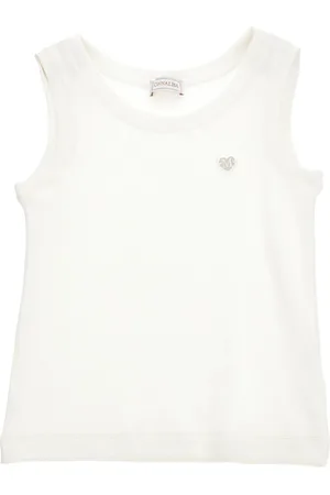 MONNALISA Camiseta sin mangas de viscosa acanalada