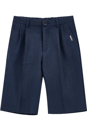 MONNALISA Bermudas de raya diplomática monocolor