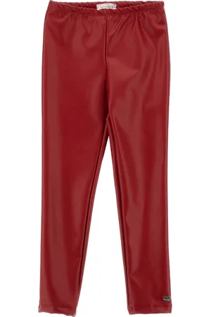 MONNALISA Leggings elásticos de tejido revestido