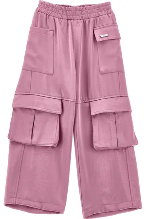 MONNALISA Pantalón cargo de raso sofisticado