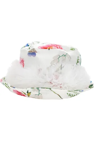 MONNALISA Sombrero de raso con volantes