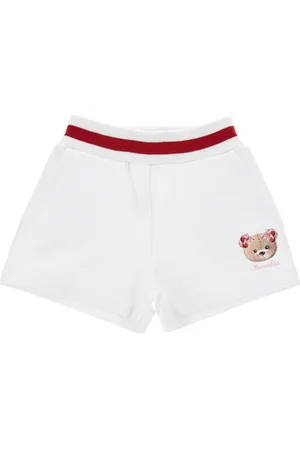 MONNALISA Pantalón corto de felpa de algodón con osito