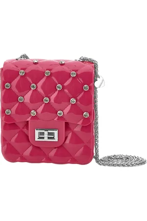 MONNALISA Bolso de PVC con pedrería