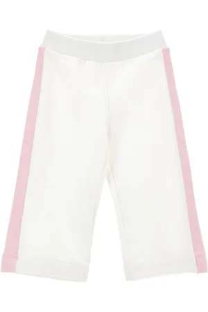 MONNALISA Pantalón de felpa de corte palazzo