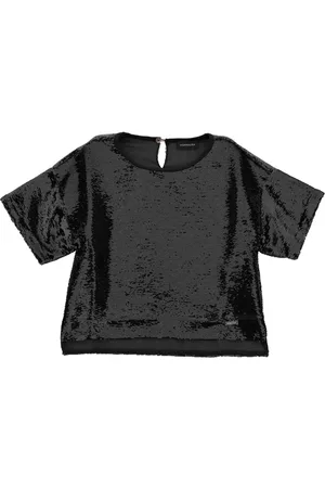 MONNALISA Blusa con lentejuelas
