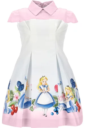 MONNALISA Vestido Alice de satén con corpiño