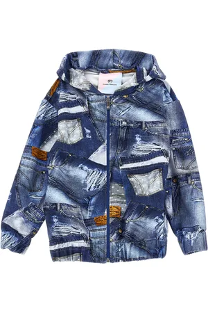 Chiara Ferragni Sudadera con capucha CFDenimprint