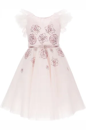 MONNALISA Vestido de tul Blossom