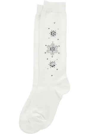 MONNALISA Calcetines en mezcla de lana con strass