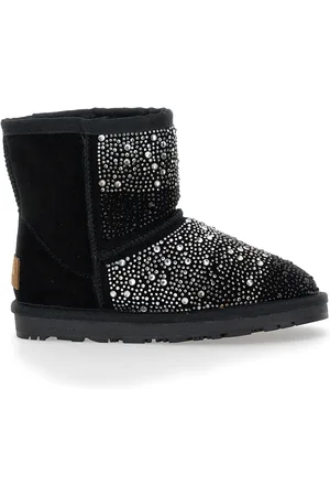 MONNALISA Botas de serraje con pedrería