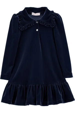 MONNALISA Vestido de chenilla de talle bajo