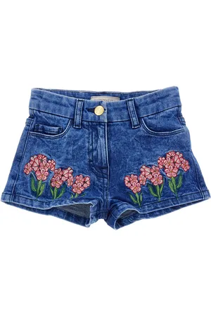 MONNALISA Pantalón corto vaquero con bordados