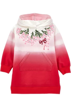 MONNALISA Vestido de felpa degradado