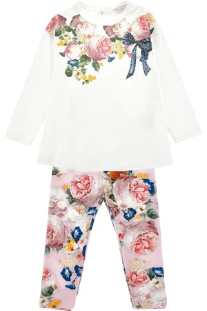 MONNALISA Camiseta larga con leggings