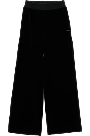 MONNALISA Pantalón de chenilla modelo palazzo