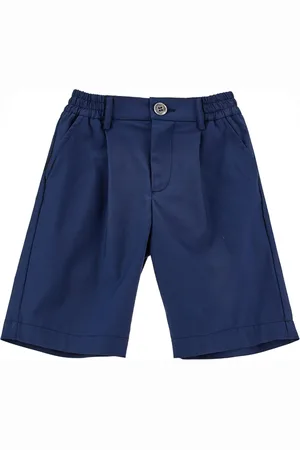 MONNALISA Bermudas de algodón línea campana