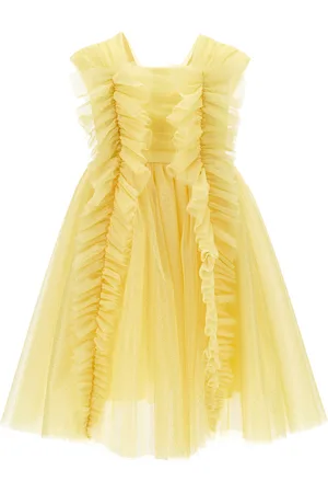 MONNALISA Vestido de tul con purpurina