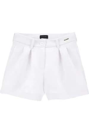 MONNALISA Pantalón corto en crepé con pinzas