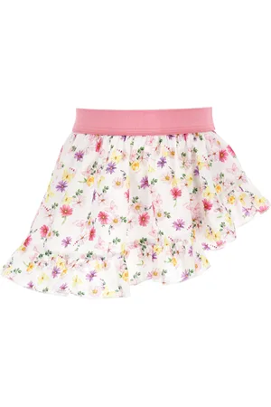 MONNALISA Falda pareo en muselina floral