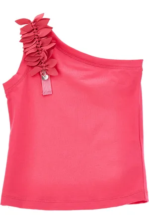 MONNALISA Camiseta sin mangas asimétrica