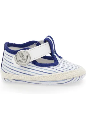 MONNALISA Sandalias seersucker rayas