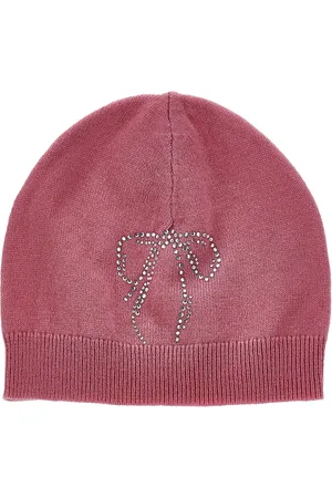 MONNALISA Gorro de punto con pedrería