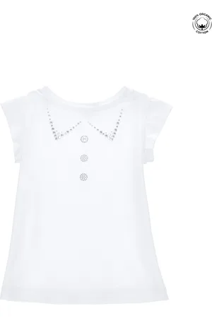 MONNALISA Camiseta básica de algodón