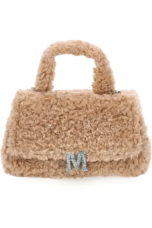 MONNALISA Bolso de peluche con logotipo