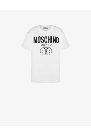 Moschino Viaje y vacaciones - Camiseta De Punto Orgánico Double Smiley®