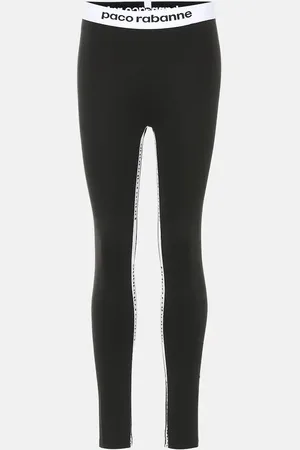 Paco rabanne Leggings con logo