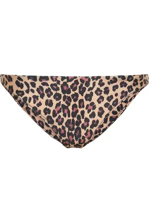 Simkhai Braga de bikini de leopardo